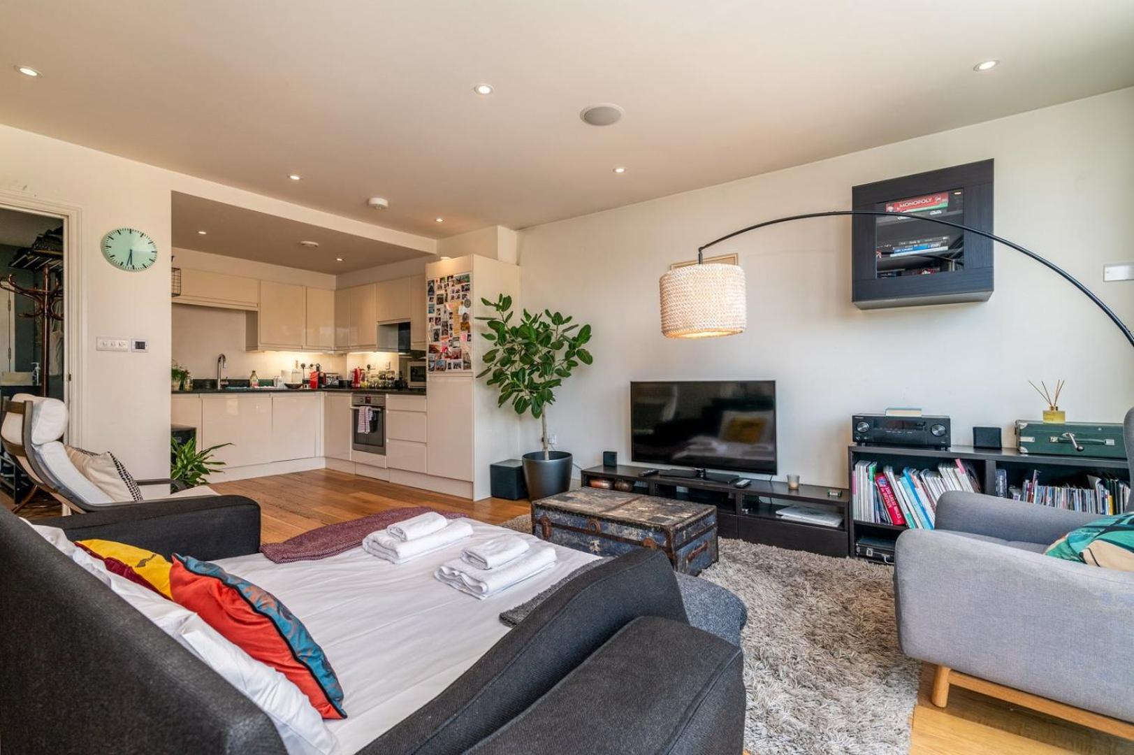 Bright & Spacious Battersea Flat London Kültér fotó